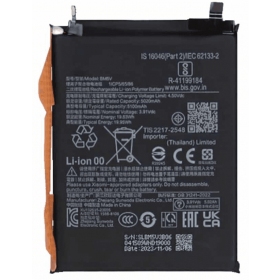 Xiaomi Redmi Note 13 Pro 5G, Poco X6 batteri, akkumulator (BM5V) (Premium)