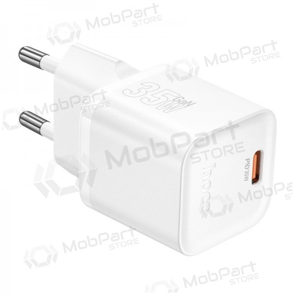 Telefonlader Hoco N66 35 W GaN USB-C hvit