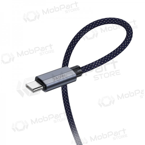 USB-C-kabel Hoco U134 USB-C til USB-C 1.8 m 240 W svart