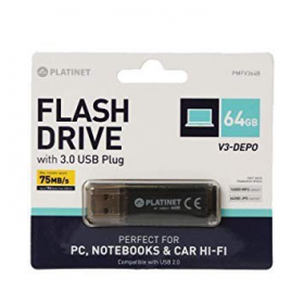 Minnepinne Platinet 64GB USB 2.0