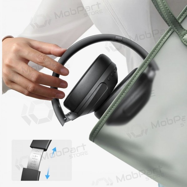 Trådløse hodetelefoner Joyroom JR-JH2 Hybrid ANC juodos