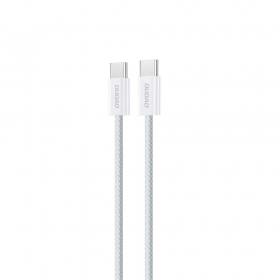 USB-C-kabel Dudao L6C USB-C til USB-C 1 m 60 W hvit