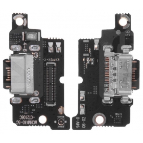 Xiaomi Poco F3 / Mi 11i ladekontakt og mikrofon med flex (service pack) (original)