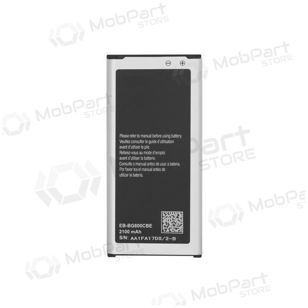 Samsung G800F Galaxy S5 mini (EB-BG800BBE) batteri / akkumulator (2100mAh)