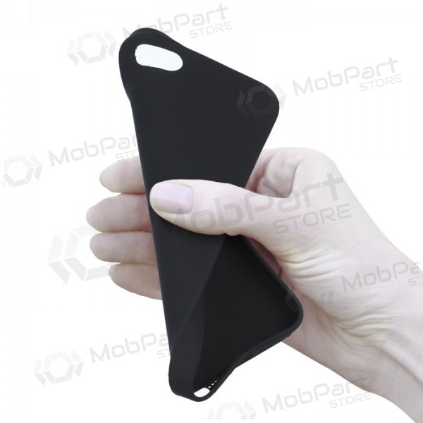 Apple iPhone X / XS deksel - Rubber TPU (svart)