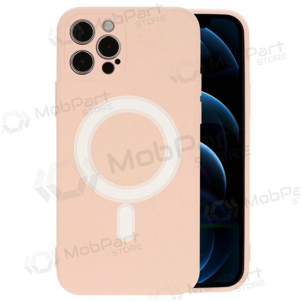 Apple iPhone 12 Pro Max deksel - MagSilicone (sandfarget)