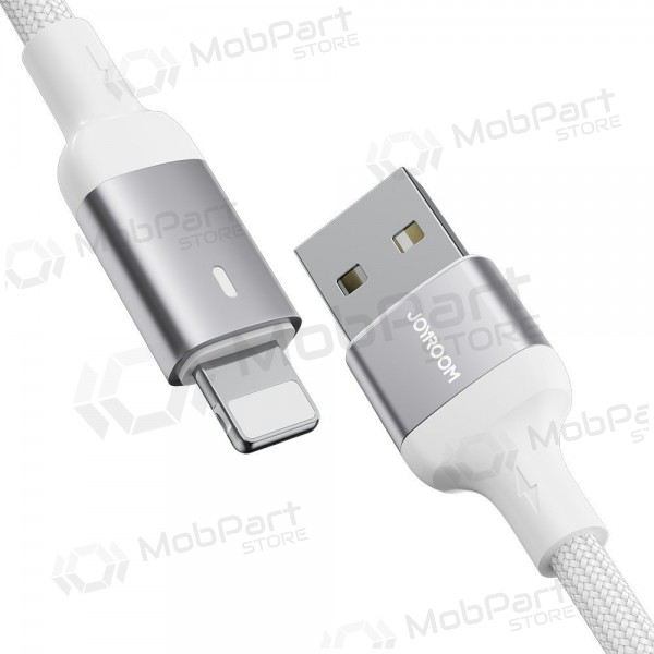 USB kabel Joyroom S-UL012A10 USB to Lightning 2.4A 1.2m hvit