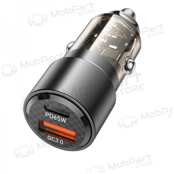 Billader Borofone BZ20A 83 W PD QC 3.0 USB-C + USB-A svart