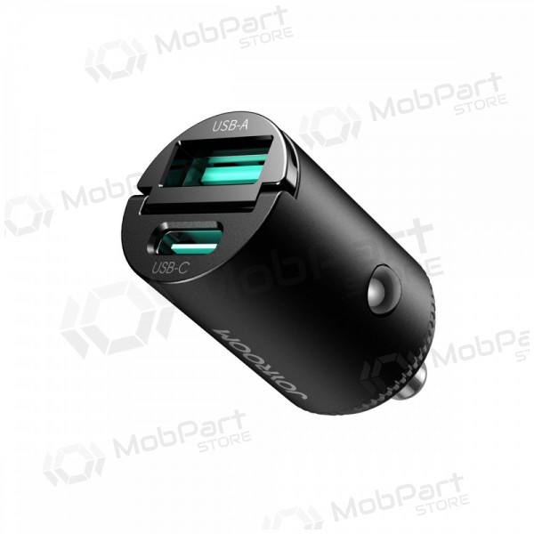 Billader Joyroom JR-CCN18 65 W USB-C + USB-A svart