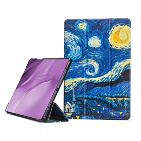 Samsung Galaxy Tab A9+, Tab A11+ deksel - Smart Leather (starry night)