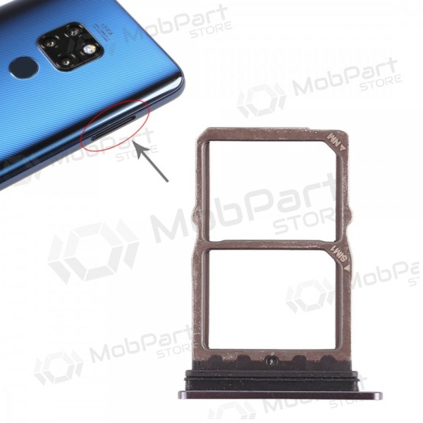 Huawei Mate 20 SIM kortholder (svart)