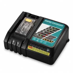 Rask lader for verktøybatterier Makita DC18RC / MT7218 18V 6,5A Li-ion (erstatning)