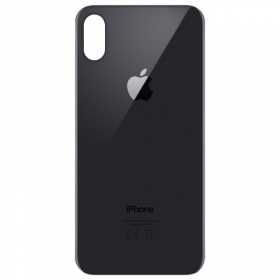 Apple iPhone X bakside grå (space grey) (bigger hole for camera)