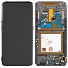 Samsung A805F Galaxy A80 skjerm (svart) (service pack) (original)