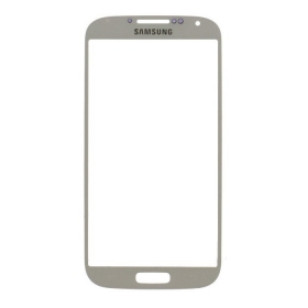 Samsung i9500 Galaxy S4 / i9505 Galaxy S4 Skjermglass (hvit) (for screen refurbishing)