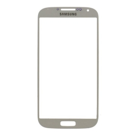 Samsung i9500 Galaxy S4 / i9505 Galaxy S4 Skjermglass (hvit) (for screen refurbishing)