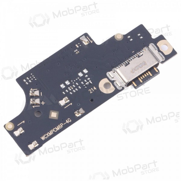 Xiaomi Redmi Note 13 Pro 4G ladekontakt og mikrofon med flex (service pack) (original)
