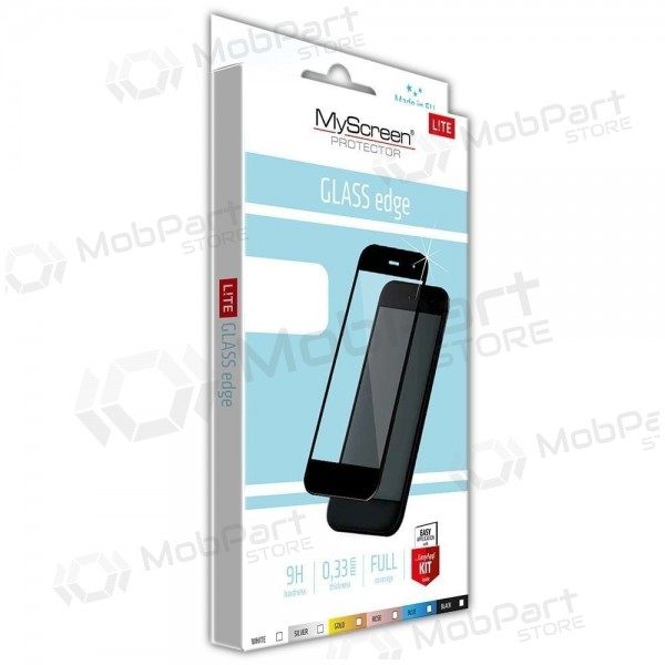 Samsung A025 A02s / A037 A03s herdet glass skjermbeskytter "MyScreen Lite Edge Full Glue"