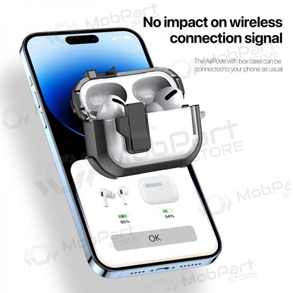Deksel, etui Dux Ducis PECN Apple AirPods 4 hvit