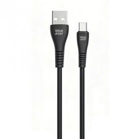 Lightning-kabel Blue Star PJ-DG4-A USB-A til Lightning 1 m svart