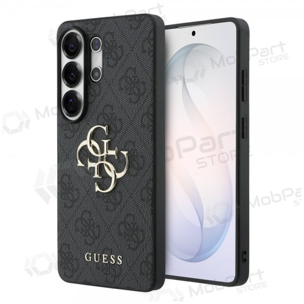Samsung Galaxy S26 Ultra deksel - Guess PU 4G Metal Logo (grå)
