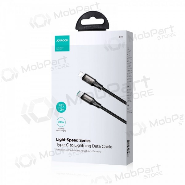 USB kabel Joyroom SA25-CL3 USB-C to Lightning 30W 1.2m svart