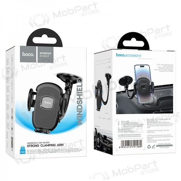 Mobilholder Hoco H10 (windshield) svart