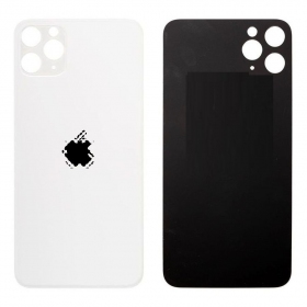 Apple iPhone 11 Pro bakside (sølvgrå) (bigger hole for camera)
