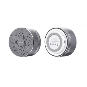 Bluetooth bærbar høyttaler HOCO BS5 (MicroSD, hodetelefoner / headset, AUX,FM) (grå)