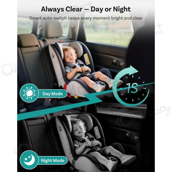 Trådløs CarPlay-adapter Ottocast Cabin Care CA520-T med babycall-funksjon svart