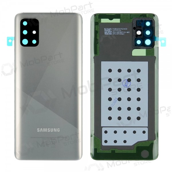 Samsung A515 Galaxy A51 2020 bakside sølvgrå (Haze Crush Silver) (service pack) (original)
