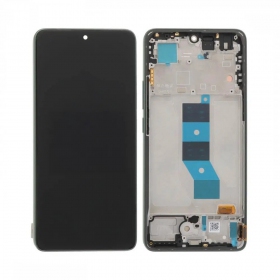 Xiaomi Poco M7 Pro 5G skjerm (grønn) (med ramme) (original)