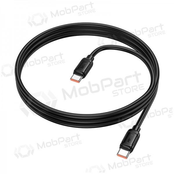 USB-C-kabel Hoco X115 USB-C til USB-C 1 m 240 W svart