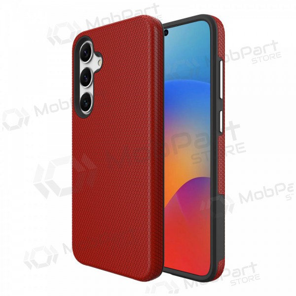 Deksel / etui Perfectionists Triangle Case Samsung G991 S21 5G rød Deksel / etui Perfectionists Triangle Case Samsung G991 S21 5G rød