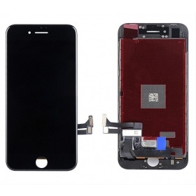 Apple iPhone 8 / SE 2020 / SE 2022 skjerm (svart) (Premium)
