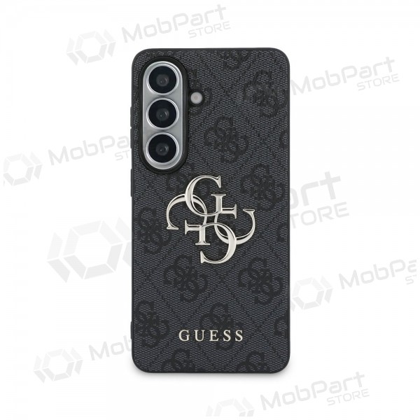 Samsung Galaxy S26 deksel - Guess PU 4G Metal Logo (grå)