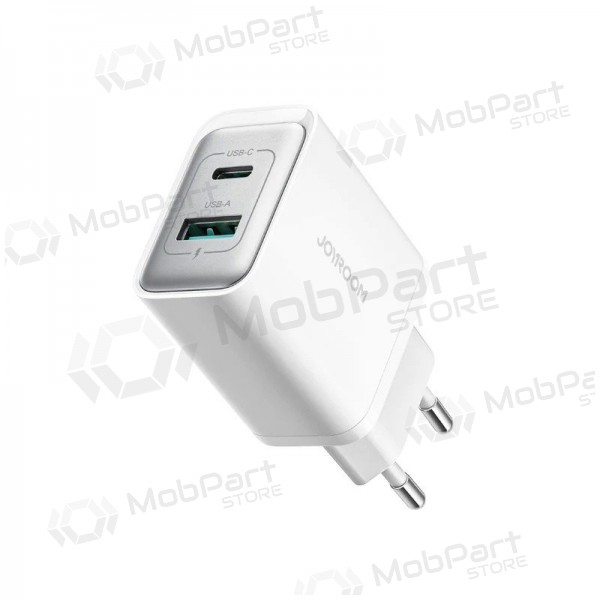 Lader Joyroom JR-TCF15 USB-C/USB-A 30W hvit
