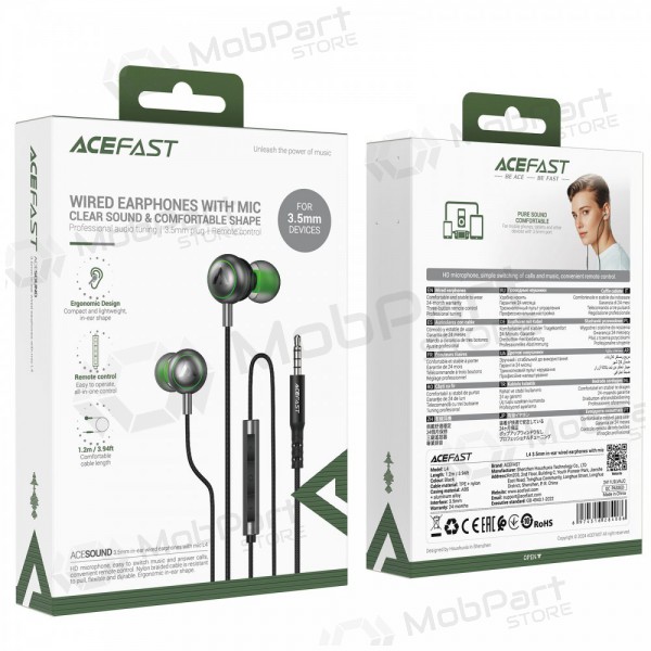 Hodetelefoner Acefast L4 3.5mm Hodetelefoner Acefast L4 3.5mm