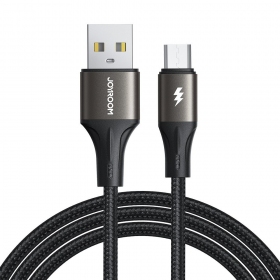 USB kabel Joyroom SA25-AM3 USB to MicroUSB 3A 1.2m svart