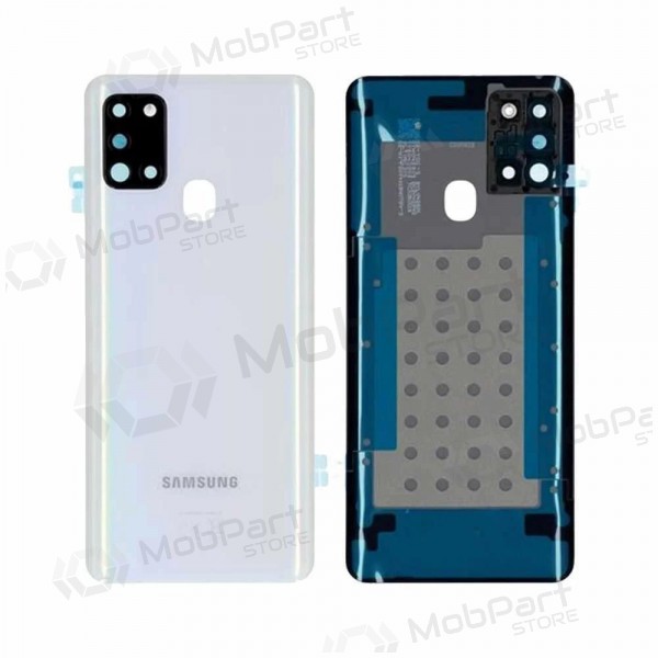 Samsung A217 Galaxy A21s 2020 bakside (hvit) (brukt grade B, original)