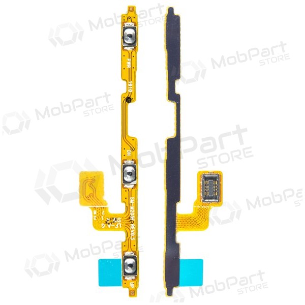 Samsung Galaxy A105 A10 2019 / A202 A20e 2019 / M205 M20 2019 on / off låseknapp flex kabel-kontakt (service pack) (original)
