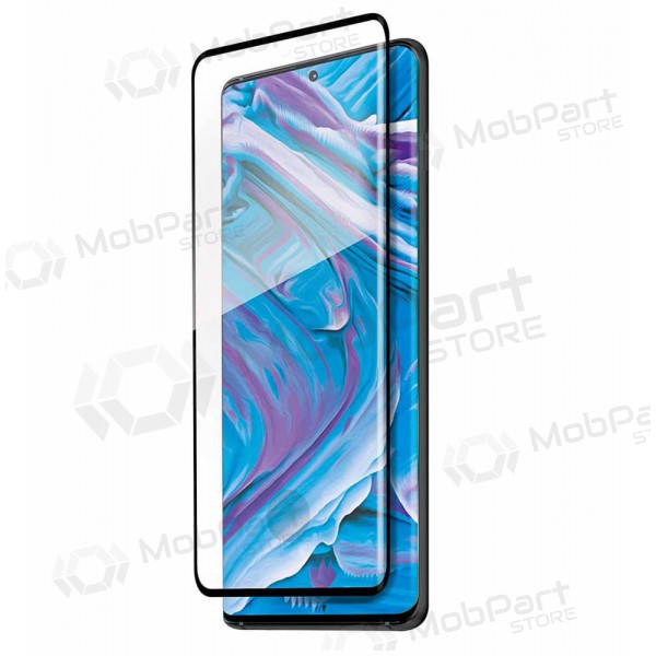 LCD apsauginis stikliukas "5D Full Glue" Samsung S918 S23 Ultra 0.18mm (without hole) lenktas uten emballasje