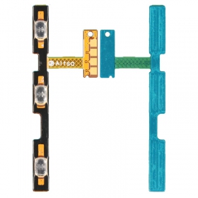 Flex kabel-kontakt Samsung A025 A02S 2020 on/off, garso kontrolės original (service pack)