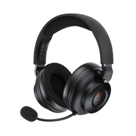 Trådløse hodetelefoner Acefast H15 Gaming over-ear med mikrofon USB-C svart