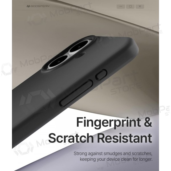 Deksel / etui Mercury Pure Magsafe Silicon Case Apple iPhone 17 rød