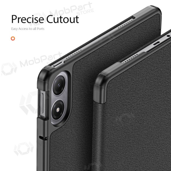 Xiaomi Redmi Pad Pro 12.1, Redmi Pad 2 Pro 12.1 lommebokdeksel - Dux Ducis Domo (svart).