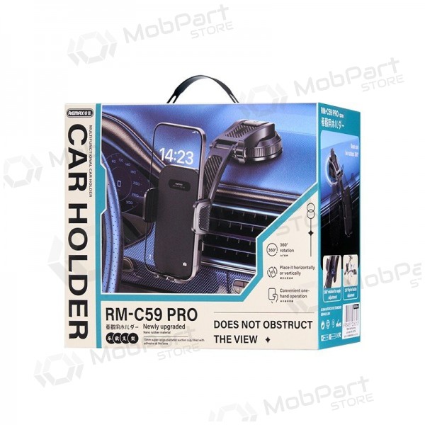 Mobilholder Remax RM-C59 PRO (dashboard) svart