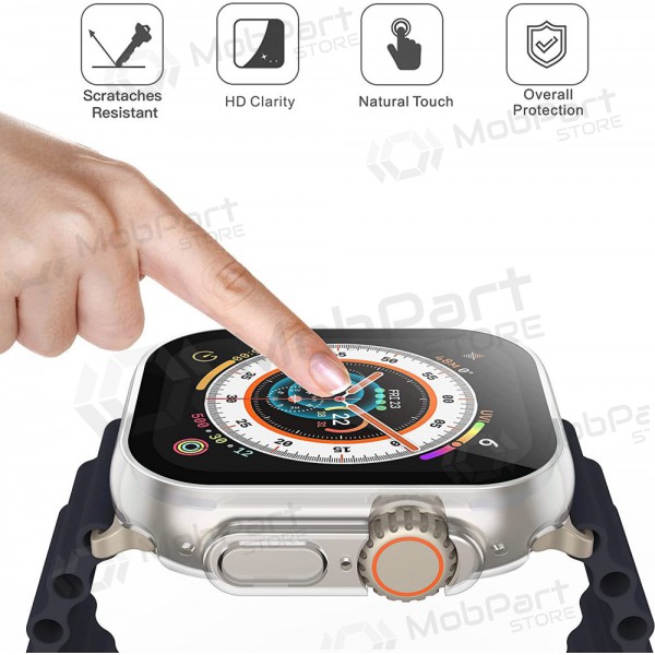 Apple Watch 45mm Beskyttende glass / deksel / etui Apple Watch 45mm Beskyttende glass / deksel / etui
