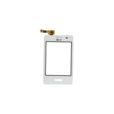 LG E430 (L3-2) berøringssensitivt glass (hvit)