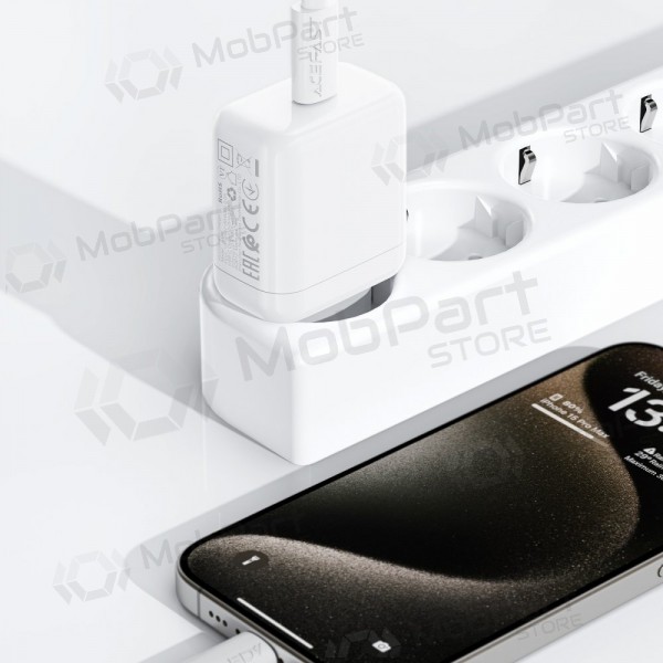 Lader Acefast A130 20W USB-C hvit